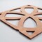 Ekena Millwork Medium Daventry Decorative Fretwork Wood Wall Panels, Cherry, 15 3/8"W x 15 3/8"H x 3/8"T WALW16X16X0375DVNCH - alternate 2
